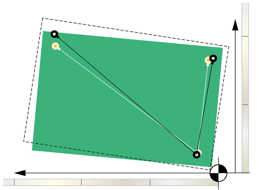 Floating steel encoder scales for SMT